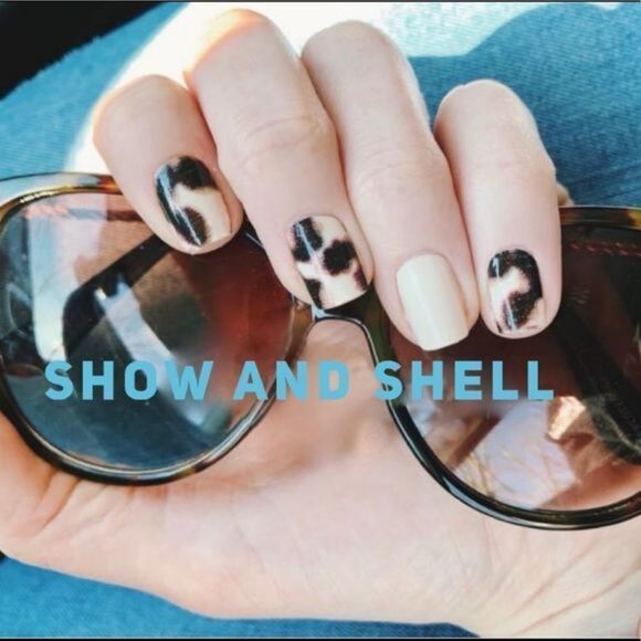 Color Street |  Show and Shell, tortoise design, creme finish - Picture 14 of 16